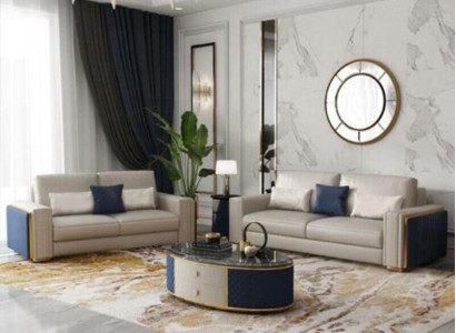 Modern Sofas Leather Sofa Couch Living landscape Sofa Seat Sofa set 3+2 Design